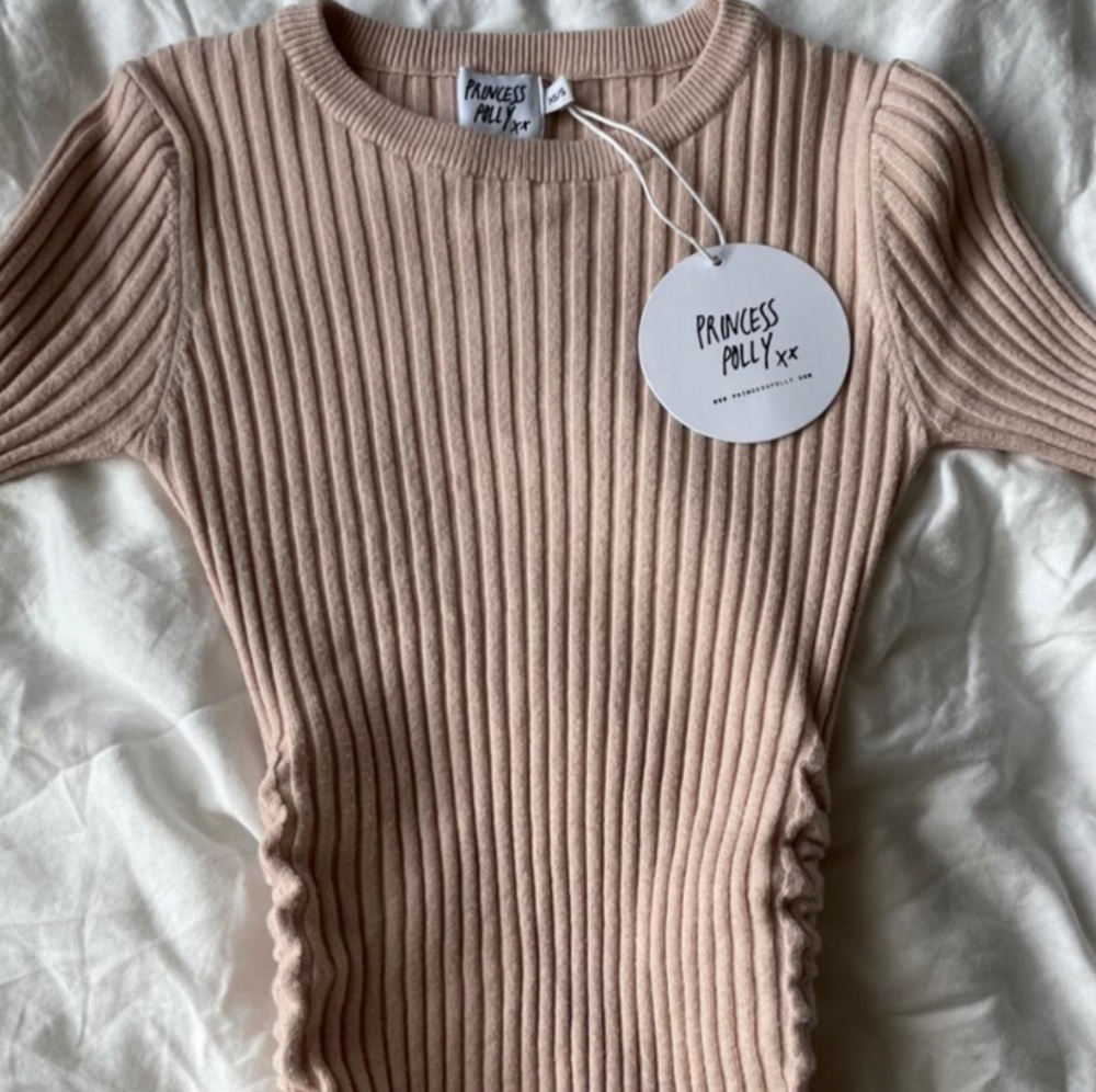 Princess Polly Viola Beige Dress
